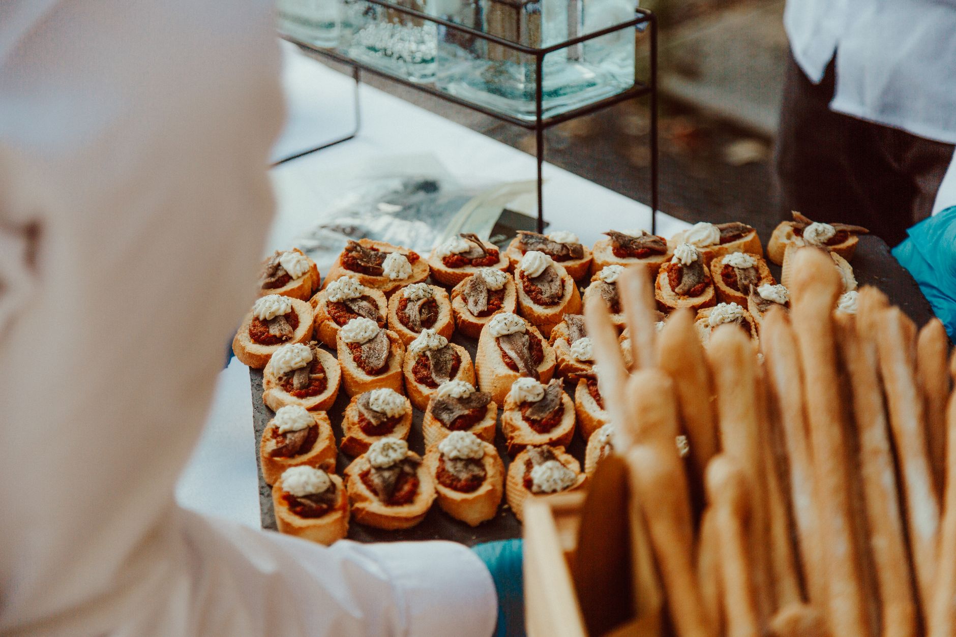 Celebración con catering en un espacio de eventos de Valencia